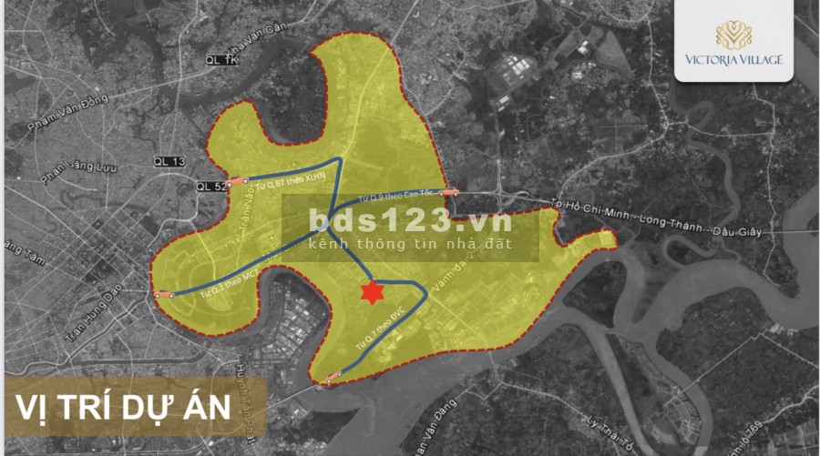 Bán căn hộ kiểu Âu Victoria Village Quận 2 cạnh sông Sài Gòn Thạnh Mỹ Lợi - LH 083 555 8886
