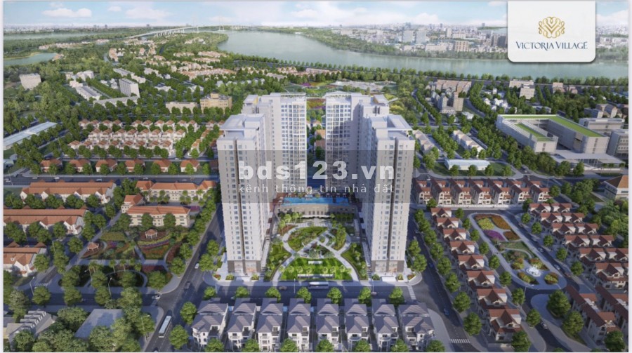 Bán căn hộ kiểu Âu Victoria Village Quận 2 cạnh sông Sài Gòn Thạnh Mỹ Lợi - LH 083 555 8886