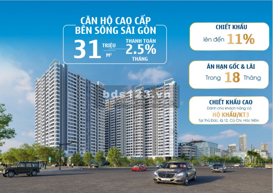 Dự án Rivana, ngay Đại Lộ Bình Dương, 2 pn, 100m2, giá tốt 1,9 tỷ