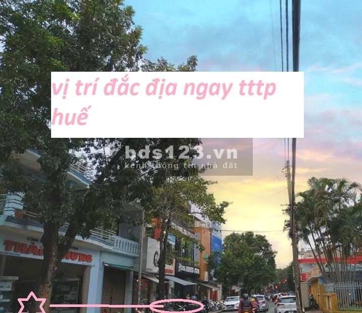 Kẹt Tiền Bán Gấp Mặt Tiền Đinh Tiên Hoàng Ngay Ngã Tư Giao Với Nhật Lệ, Giá Sập Sàn