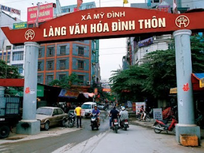 Mặt Phố Kinh Doanh Đình Thôn Mỹ Đình Ô Tô Tránh, DT 90m2, MT 4.5m LH 0908119087