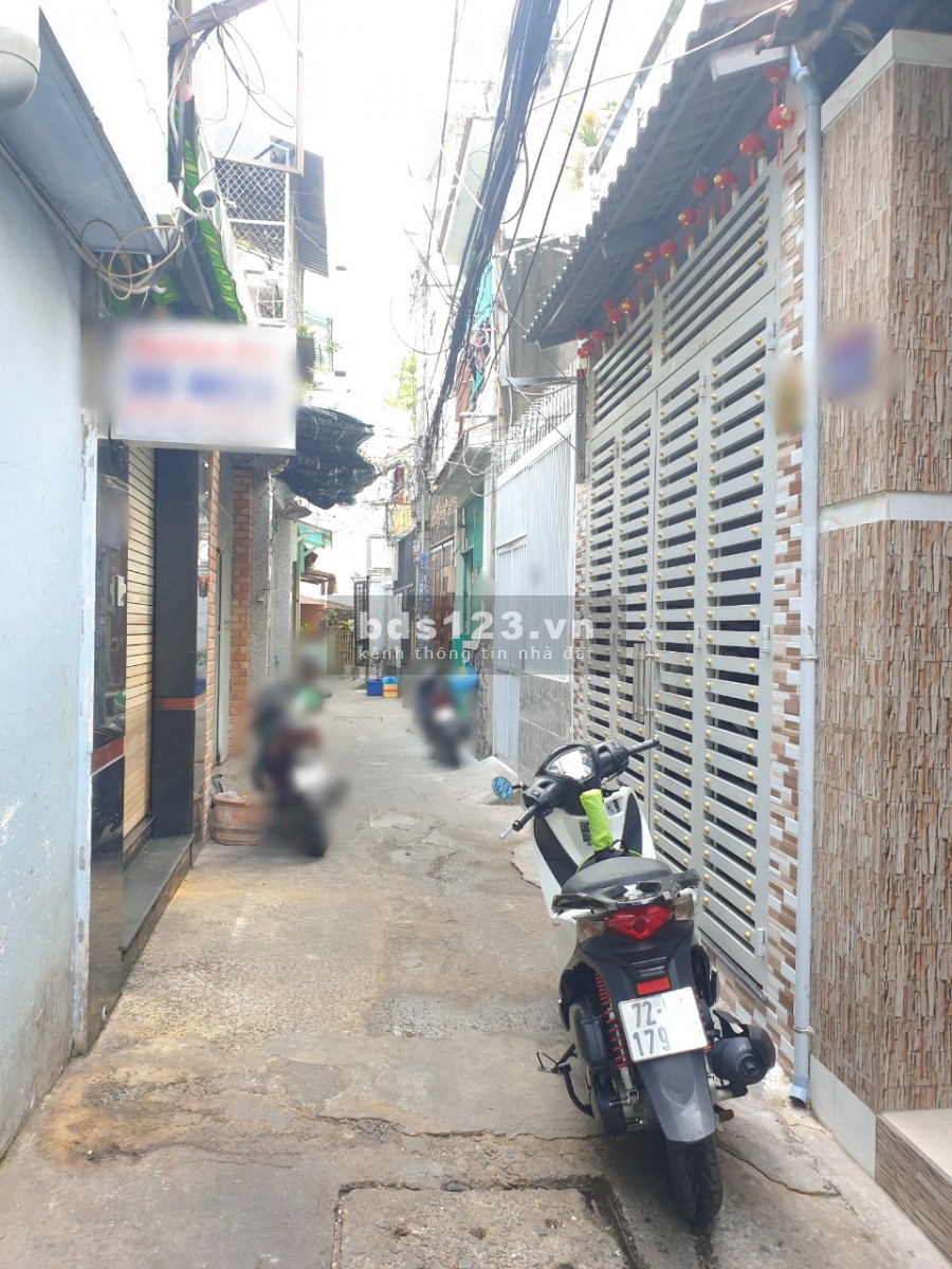 Nhà mới, lửng/2lầu/ST/4pn, hẻm 801 Phạm Thế Hiển P4 Q8