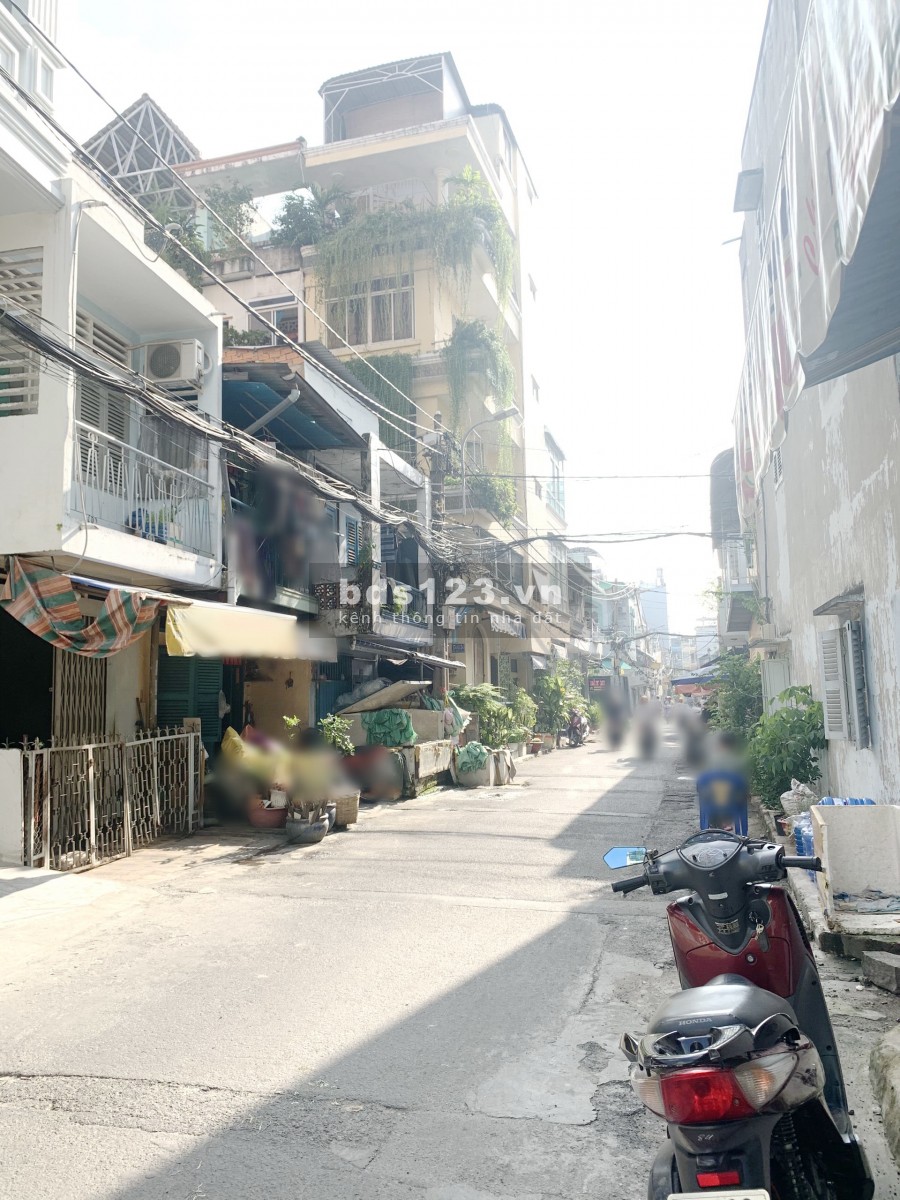Nhà cấp 4, căn góc (59.5m2/lửng) hẻm xe tải đường Hàn Hải Nguyên P8 Q11