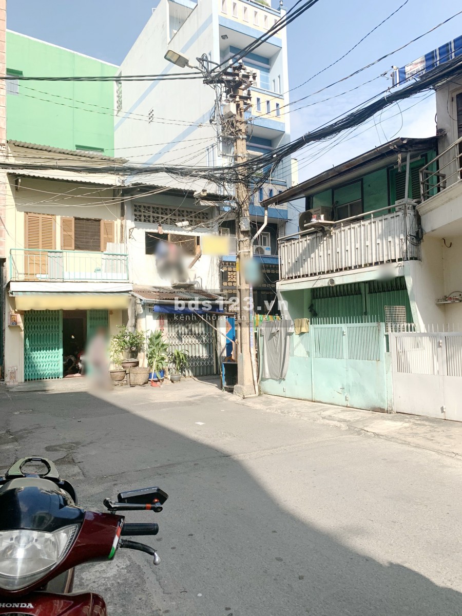 Nhà cấp 4, căn góc (59.5m2/lửng) hẻm xe tải đường Hàn Hải Nguyên P8 Q11