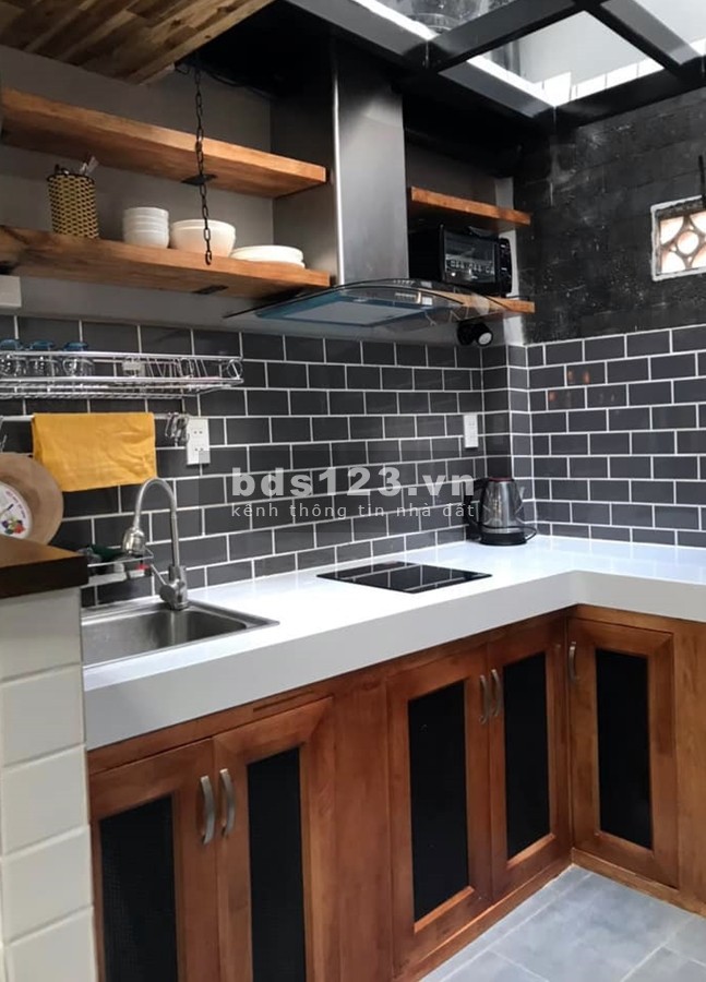 Bán nhà mới 2 tầng nở hậu 2 mặt hẻm DTSD 64m2