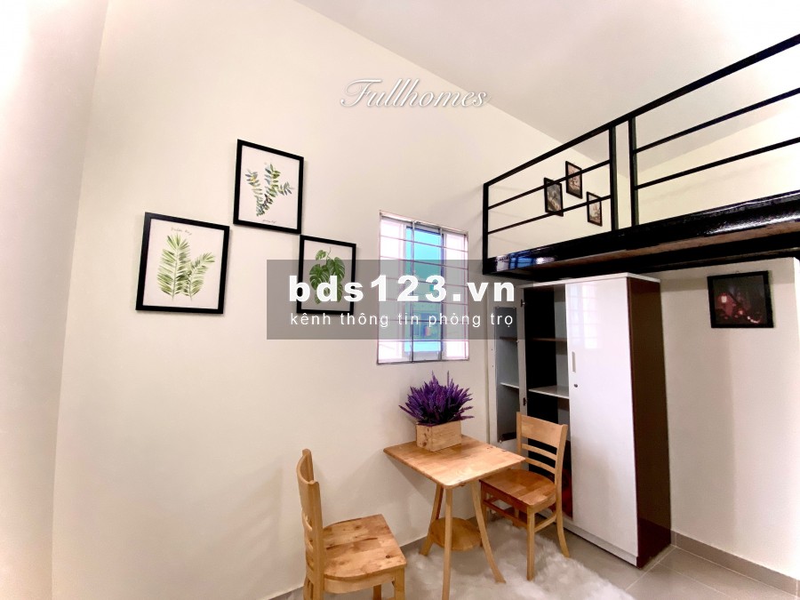 Phòng mới khu Bàu Cát, chỉ 3.5tr. Bố trí full nội thất theo yêu cầu.