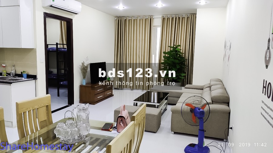 Homestay ở ghép tại cc hồ gươm plaza -102 trần phú