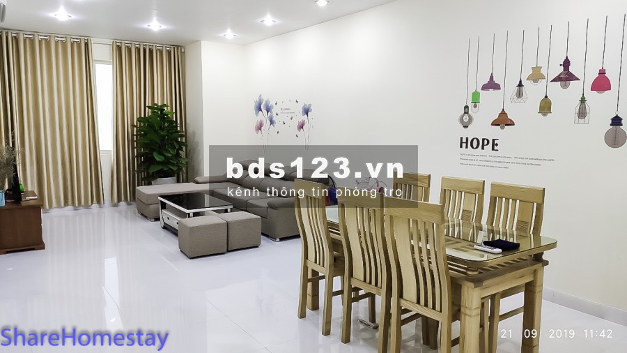 Homestay ở ghép tại cc hồ gươm plaza -102 trần phú