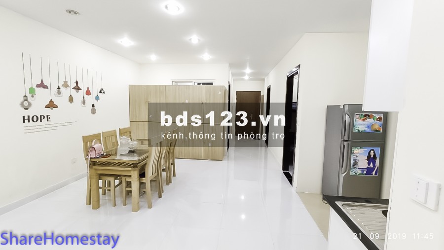 Homestay ở ghép tại cc hồ gươm plaza -102 trần phú