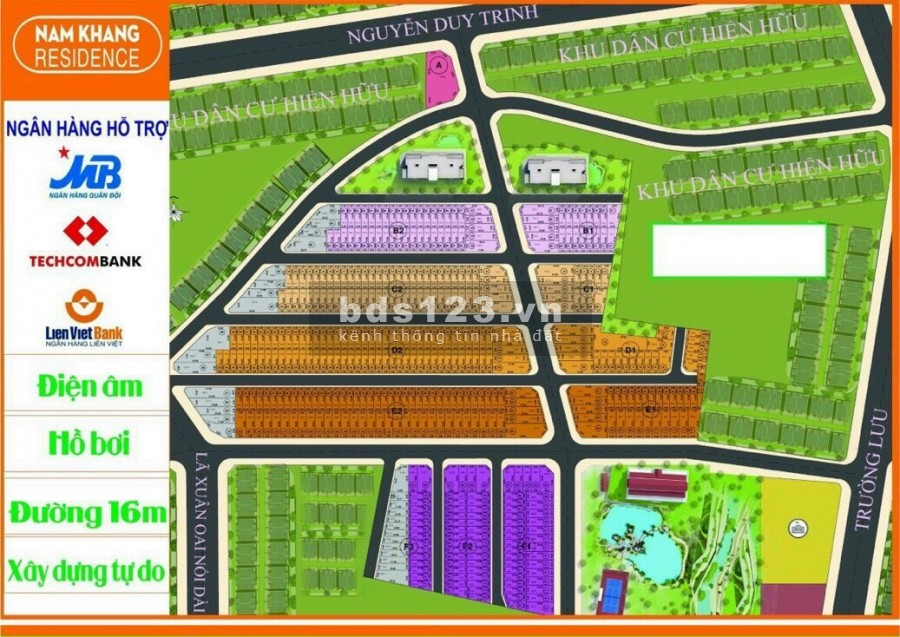 C2-50 Nam Khang Long Trường Q9 3,48 tỷ/ 56m2 sạch đẹp 0906869134