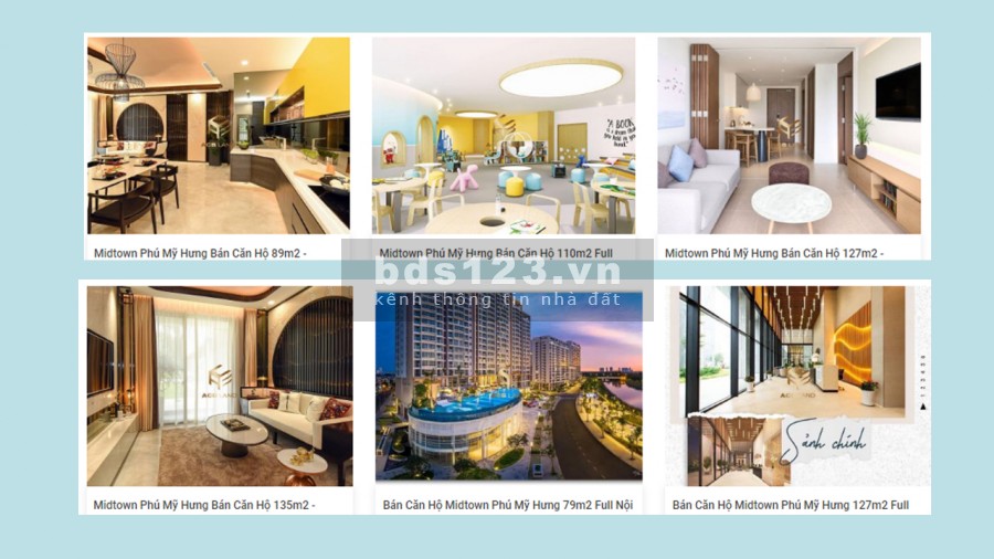 Cho thuê căn hộ 3 Phòng Ngủ(130m-full NT)- 23 triệu, 2PN(căn góc 93m)-17 triệu(đầy đủ) Midtown Q.7.LH: 0934 416 103 (Thinh Bds Q. 7)Xem Nhà.