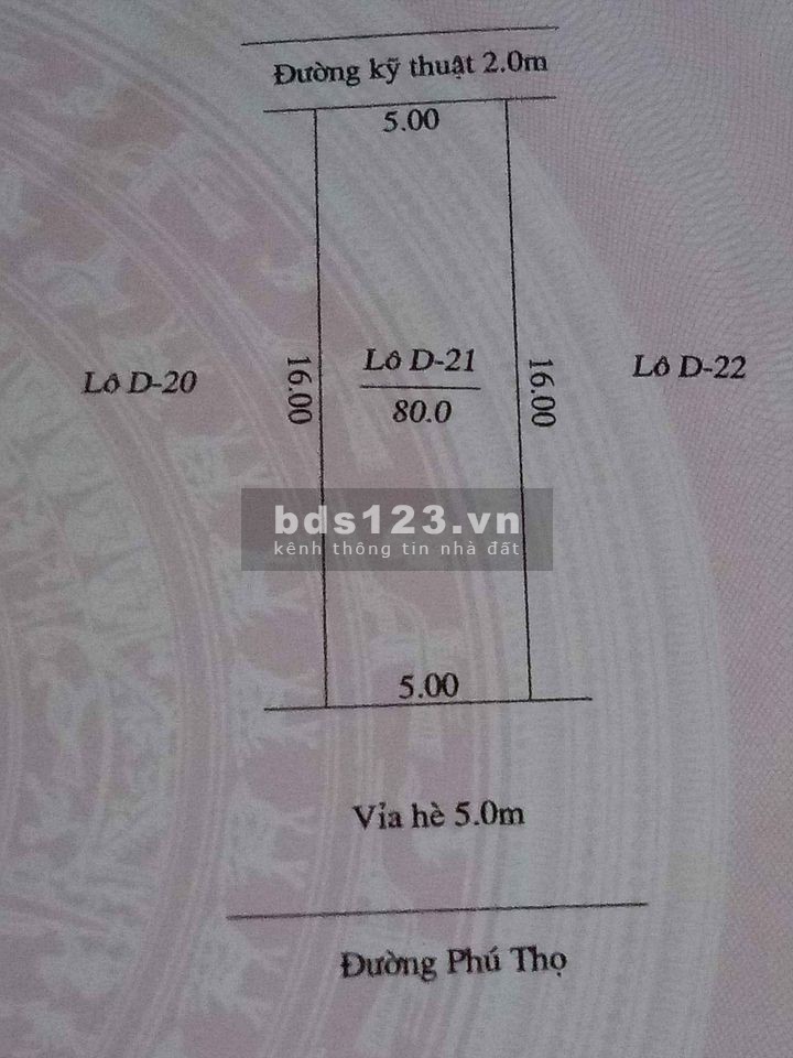 Cần bán đất khu Đông Ngô Quyền, Hải Dương, Giá bán 5 tỷ