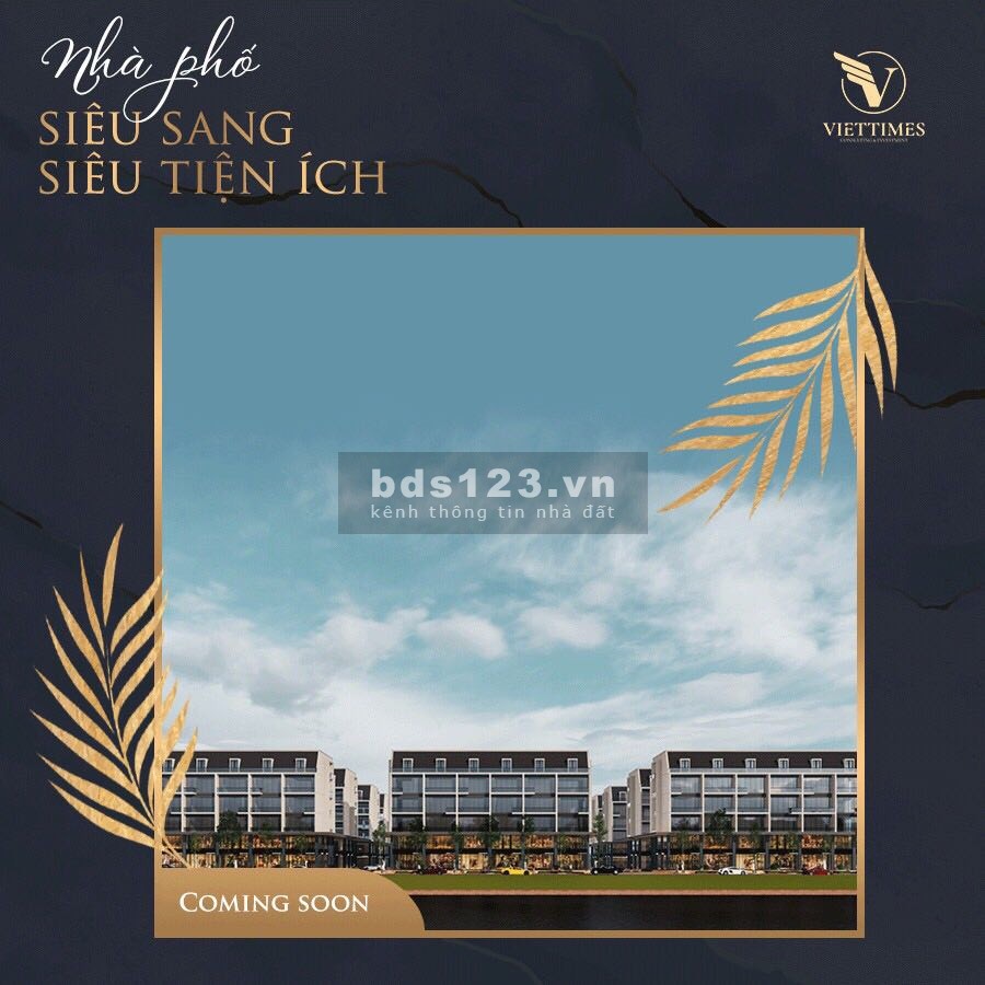 SHOPHOUSE ĐẲNG CẤP 5 SAO ĐẠI LỘ 100M Ở HUẾ - NHẬN ĐẶT CHỖ ƯU TIÊN CHỈ VỚI 10 TRIỆU/SP