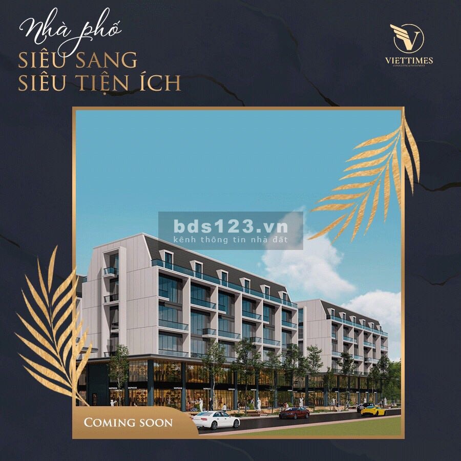 SHOPHOUSE ĐẲNG CẤP 5 SAO ĐẠI LỘ 100M Ở HUẾ - NHẬN ĐẶT CHỖ ƯU TIÊN CHỈ VỚI 10 TRIỆU/SP