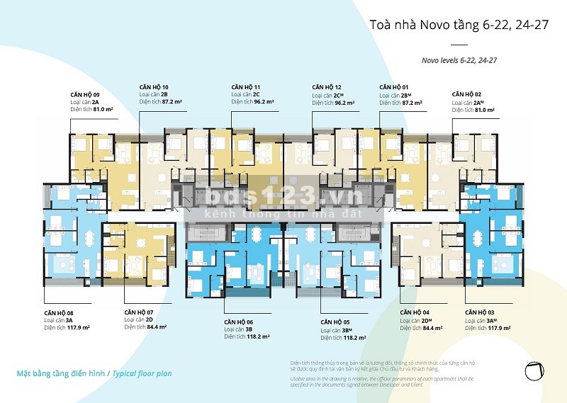 BÁN CĂN HỘ CHUNG CƯ SỐ 10 TÒA NOVO, DỰ ÁN KOSMO TÂY HỒ, DIỆN TÍCH 87 M2, GIÁ 3.6 TỶ