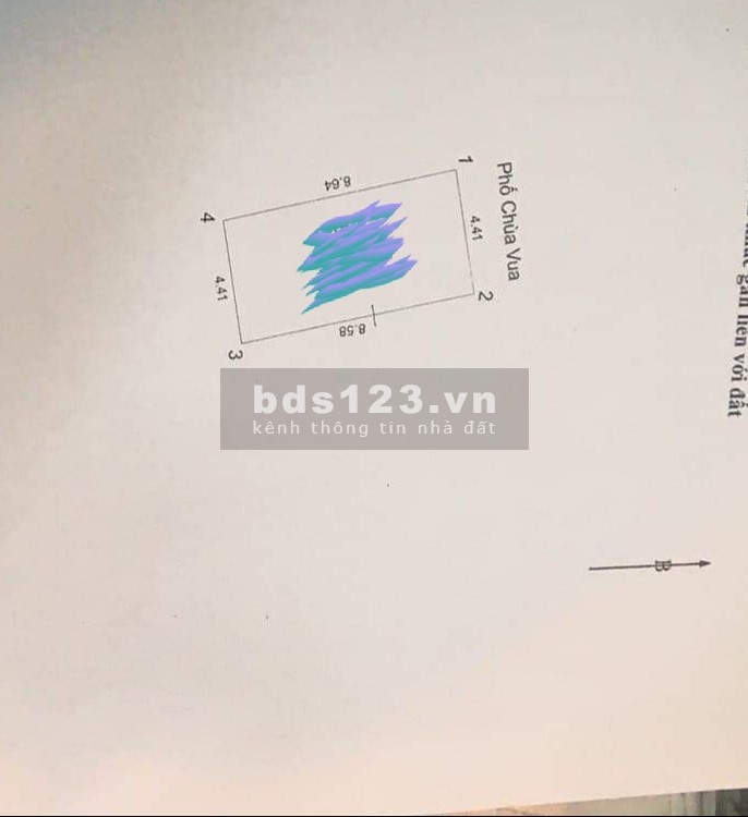 Nhà mặt phố giá trong ngõ Chùa vua Hai Bà Trưng Hoàn kiếm