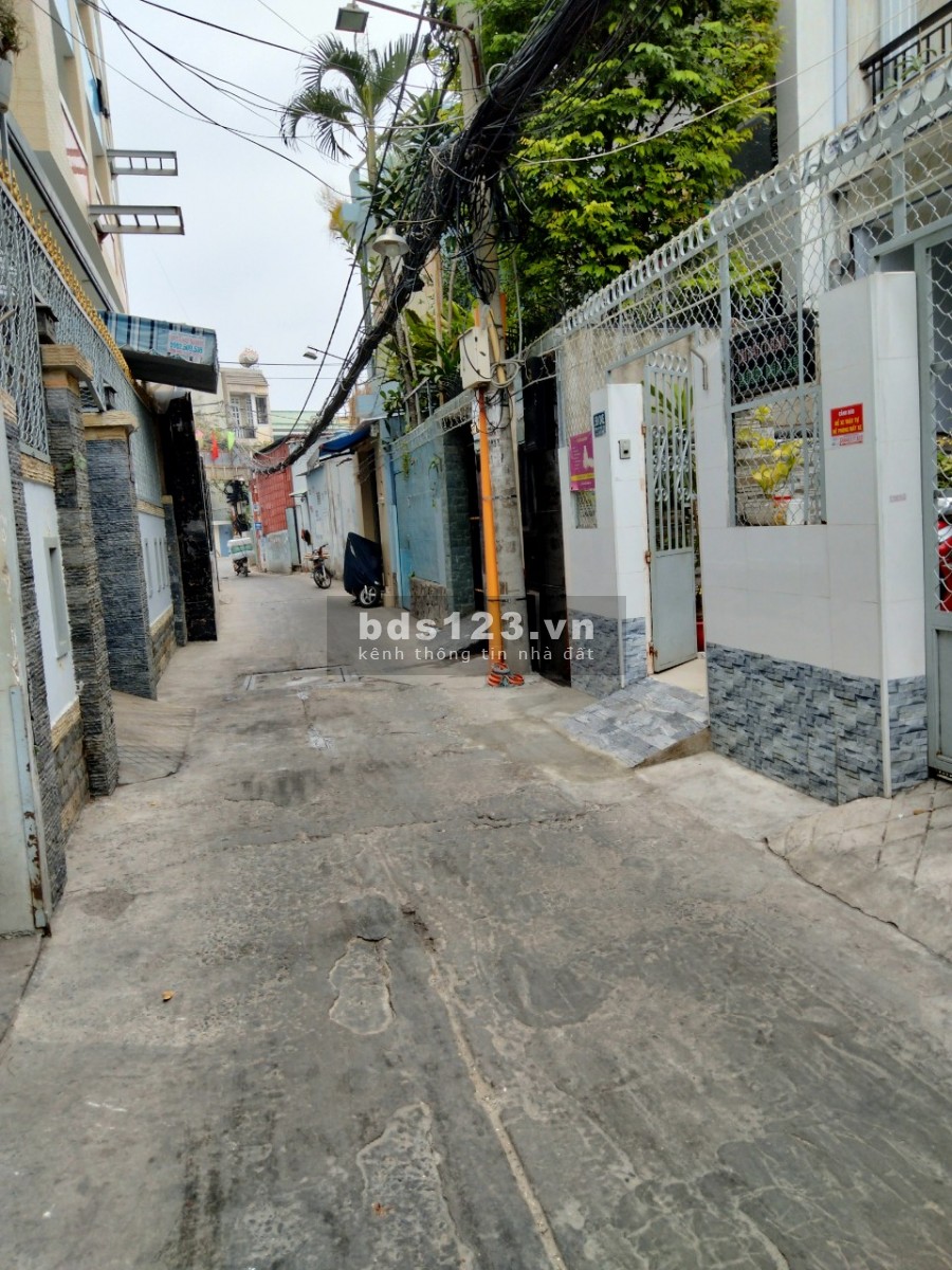 Bán nhà DT 75.6m2 đường Phạm Văn Chí, F.7, Quận 6. Kết cấu 1 trệt, 2 lầu, St.