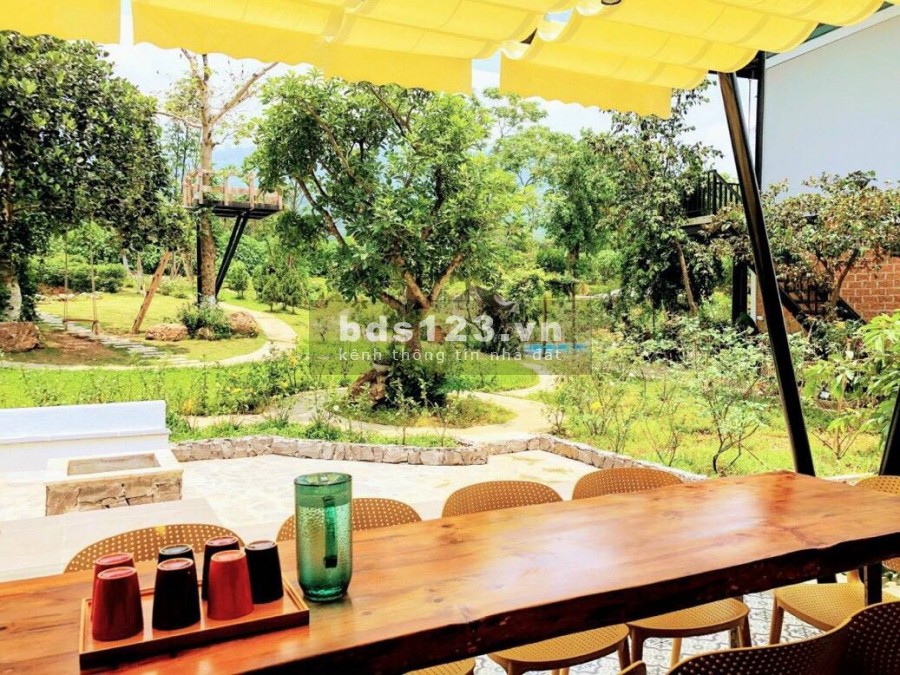 BÁN GẤP KHU NGHỈ DƯỠNG 2500M SẴN KHUÔN VIÊN, VIEW ĐẸP TẠI VÂN HÒA BA VÌ