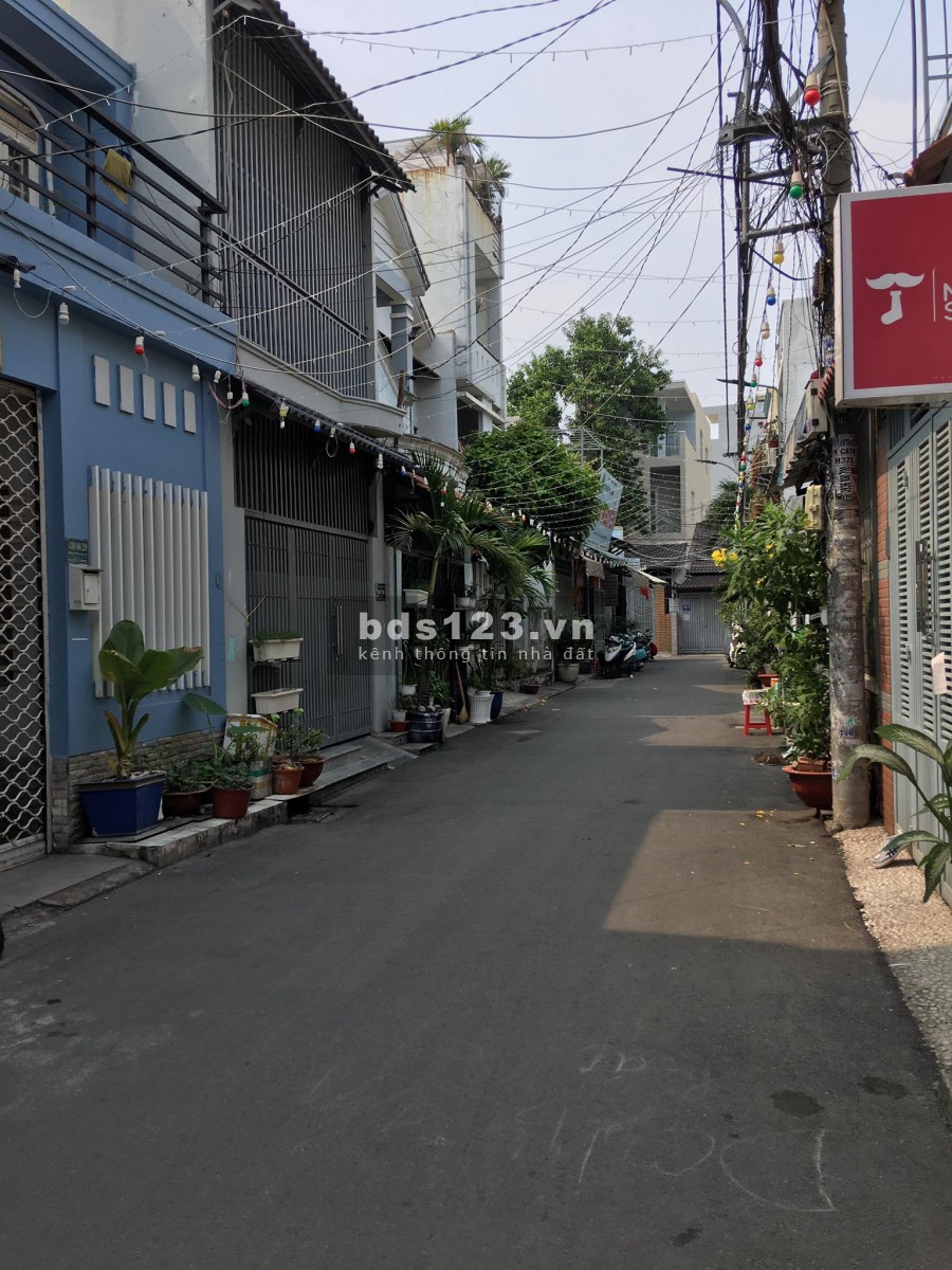 BÁN NHÀ HAI MẶT THOÁNG HẺM XE HƠI, ĐƯỜNG SỐ LÊ VĂN THỌ, P16, QUẬN GÒ VẤP, 48M2/4TỶ.