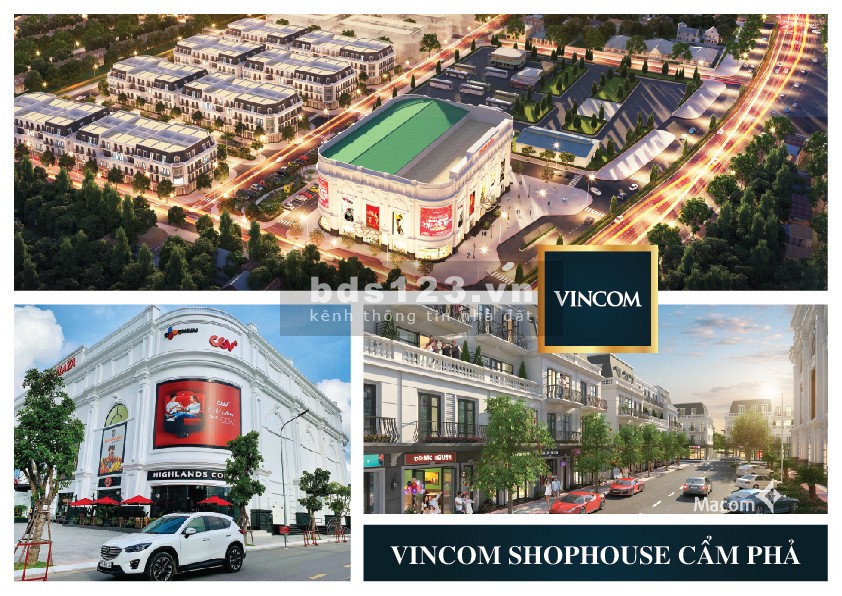 SỞ HỮU NGAY CĂN HỘ ĐẲNG CẤP SHOPHOUSE VINCOM CẨM PHẢ - QUẢNG NINH