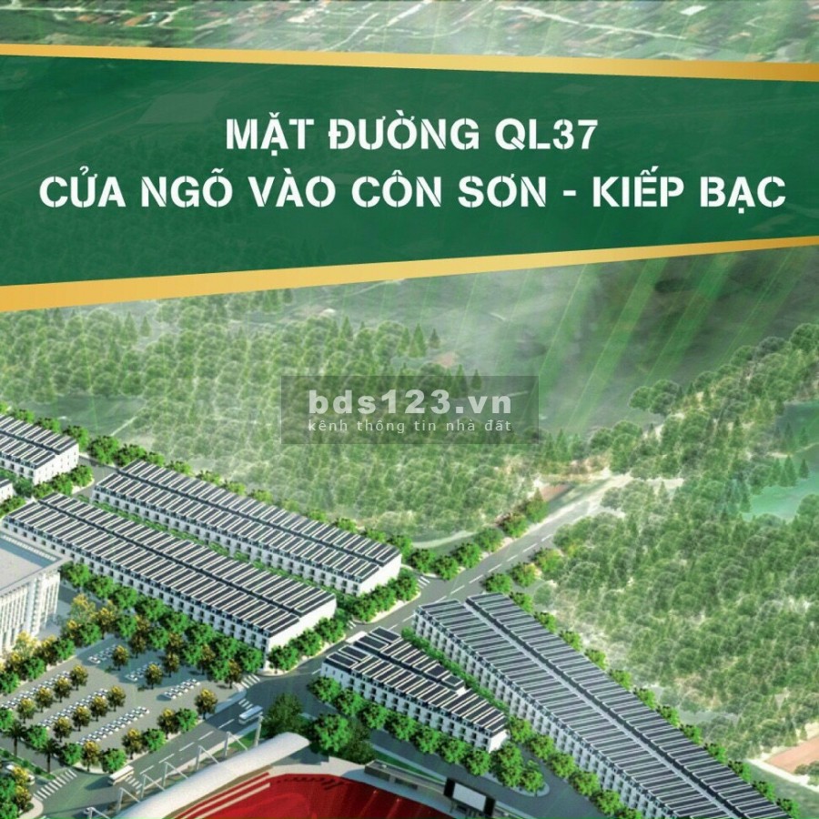 Đất nền đẹp nhất Hải Dương - Chí Linh cơ hội sinh lời cao giá chỉ 13tr/1m ; liên hệ: 0906233283