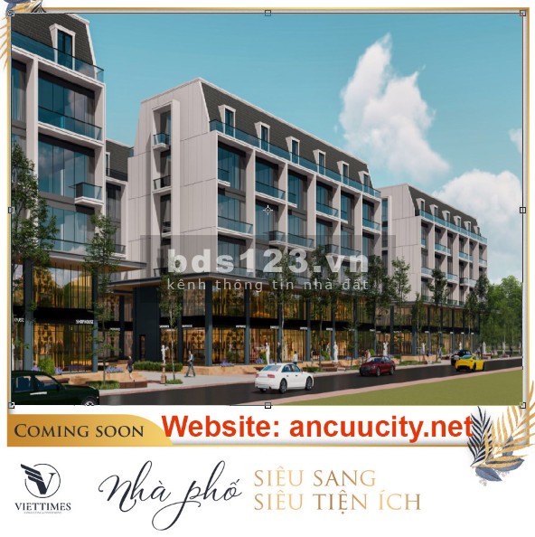 RA MẮT SIÊU PHẨM HẠNG SANG - SHOPHOUSE LUXURY ĐẠI LỘ 100M VÕ NGUYÊN GIÁP. GIÁ F0