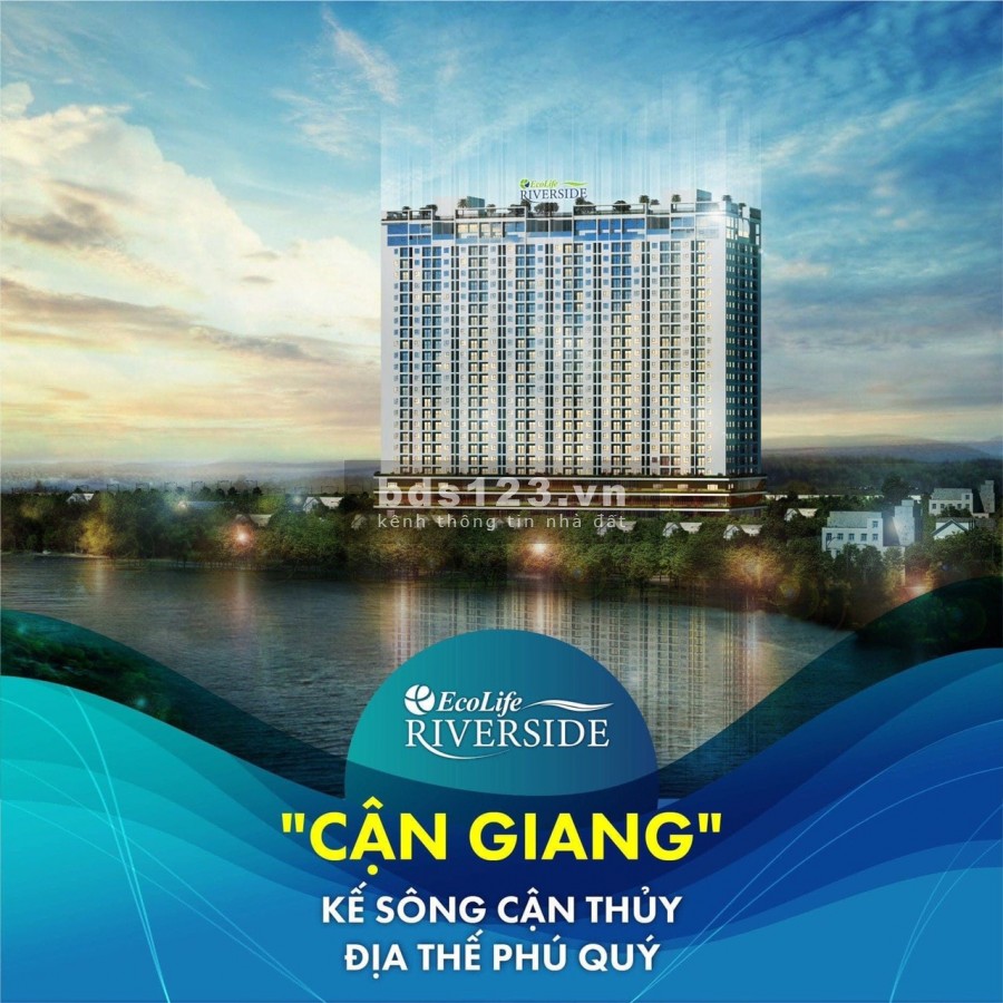 Nhận ngay sổ đỏ căn hộ cao cấp Ecolife Riverside Quy Nhơn – Với 1,1 tỷ