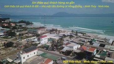 Lô đất mặt tiền đường lê hông phong . phường ninh thủy- thị xã Ninh Hòa