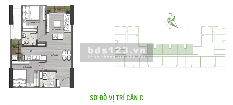 CĂN HỘ 2 NGỦ Ở ECOLIFE - GIÁ TỐT, CK 5% (THÁNG 5/2021 GIAO NHÀ) HOTLINE 0939 81 3696