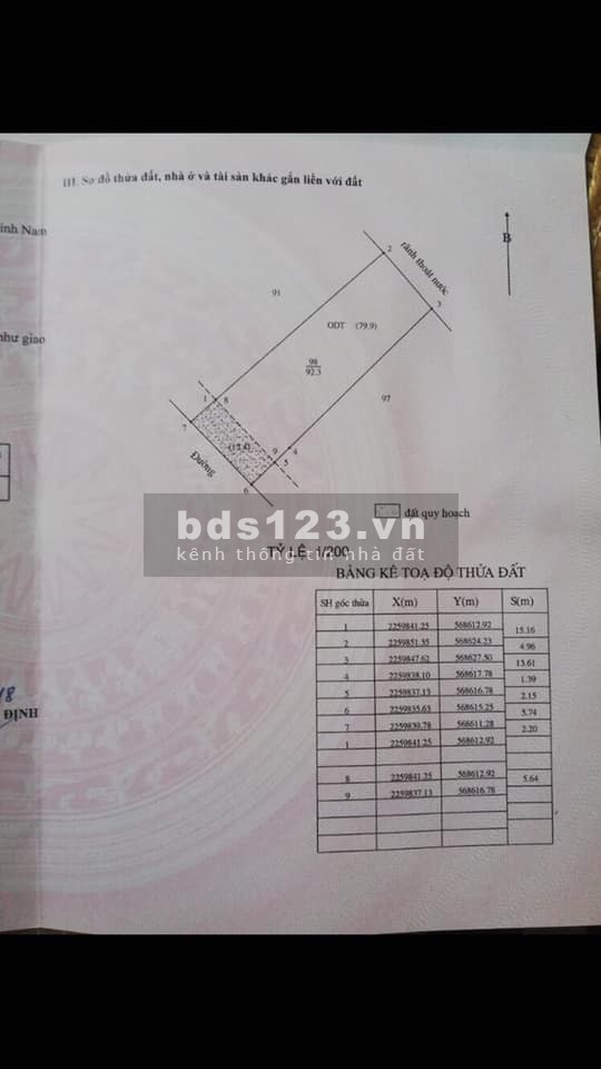 Thành phố Nam Định 90m²x 3T,MT 5,5m: 1,8 tỷ