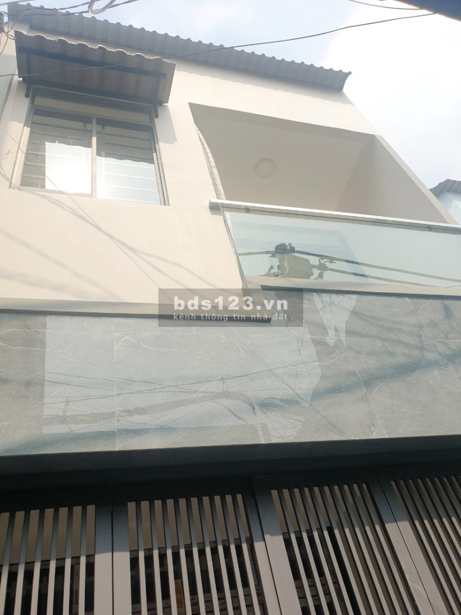 Nhà mới/1lầu/3pn, hai mặt tiền hẻm 146 Nguyễn Chế Nghĩa P12 Q8