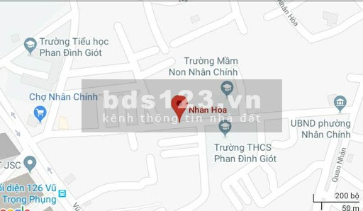 Bán đất 90m2 mặt tiền 6.5m Nhân Hòa Thanh Xuân xây nhà trọ kinh doanh giá 3.6 tỷ
