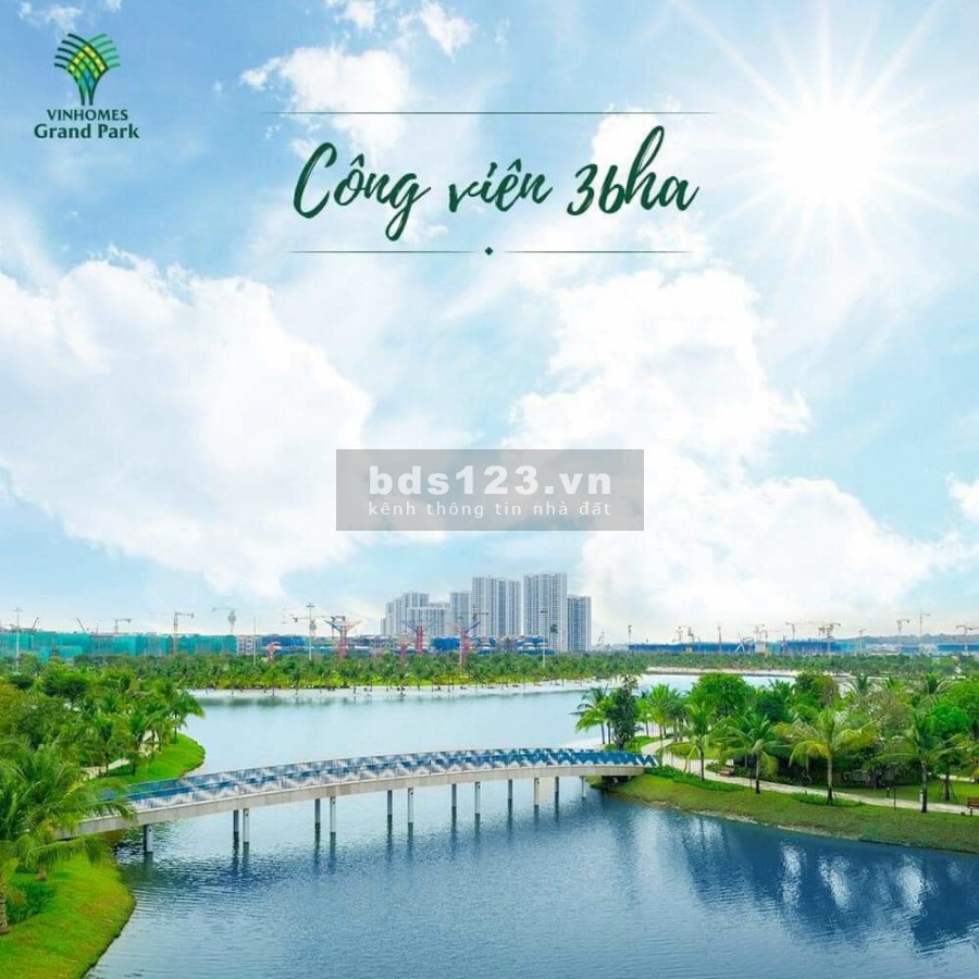 Căn hộ 1PN+ 51m2 giá 1.7 tỷ tại Vinhome Grand Park Q9 e phân khu OriGaMi chỉ cần thanh toán 15% và nhận được voucher 200triệu mua xe hơi