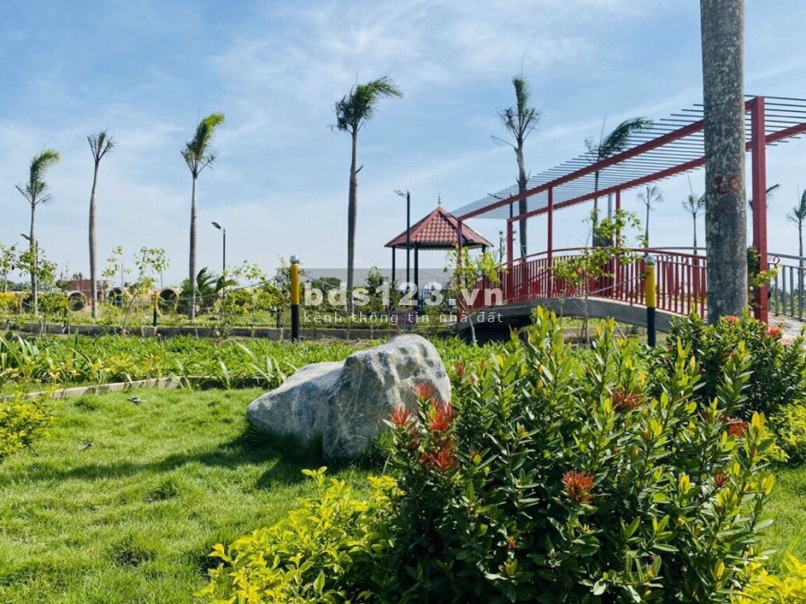 ĐẤT NỀN CẦN ĐƯỚC-KĐT VEN SÔNG LONG CANG RIVERPARK, GIÁ ĐT 350TR/NỀN, SHR, TẶNG SH VÀ 5 CV
