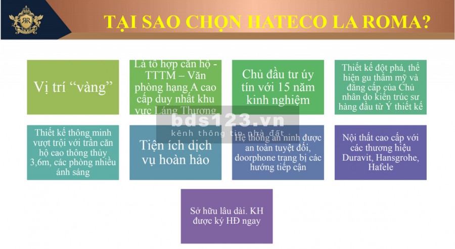 BÁN CĂN CHUNG CƯ CAO CẤP PHONG CÁCH ITALYA TT QUẬN ĐỐNG ĐA, GIÁ 62 TRIỆU/M2