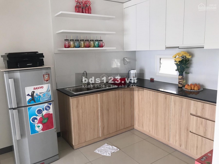 Trống căn hộ rộng 75m2, 2 PN cần cho thuê giá 9 triệu/tháng, dtsd 75m2, 2 PN, kiến trúc phương Tây