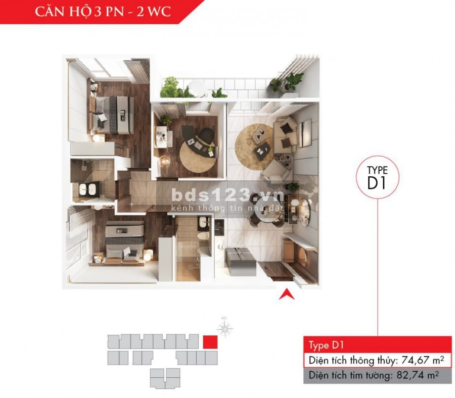 Dự án CHCC CĐT Phát Đạt chỉ 1,6tỷ/căn, Dự kiến cho thuê 10tr