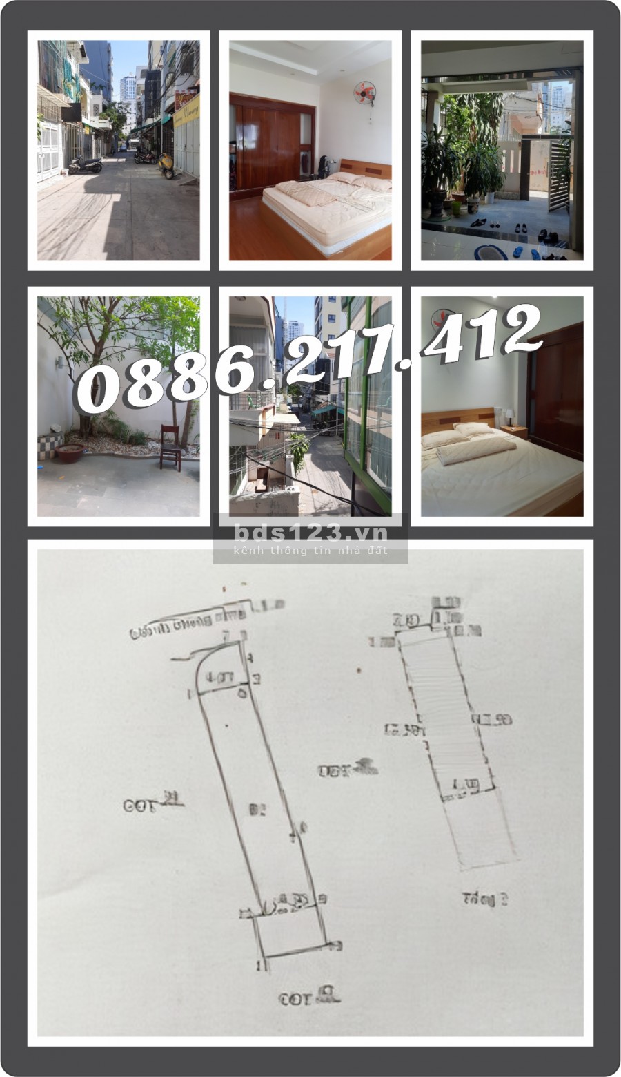 Sang Gấp: Biệt Thự Mini 105m2 trung tâm Tp. Nha Trang. Giá: 11 Tỷ.