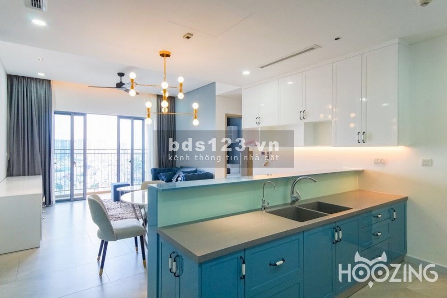 Cho thuê 3PN PALM HEIGHTS View hồ bơi đẹp lung linh, mát mẻ, 105m2 full nội thất 18 triệu/th