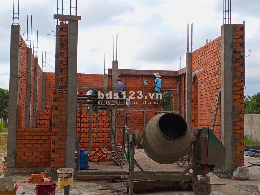 Nhà phố 1 lầu KCN cầu tràm, hạ tầng hoàn chỉnh, XDTD, SHR, 100m2