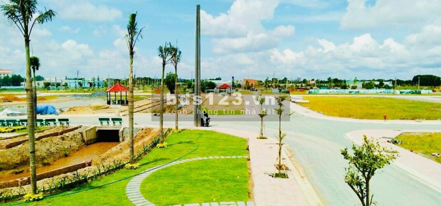 ĐẤT NỀN BẾN LỨC,KĐT LONG CANG RIVERPARK,90m2/375tr