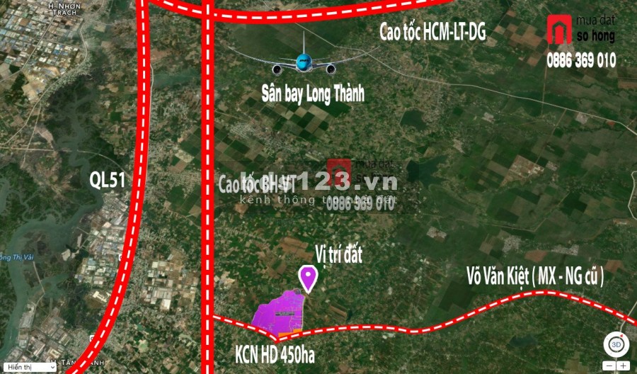 Bán ngộp đất SHR thị xã Phú Mỹ trả nợ ngân hàng