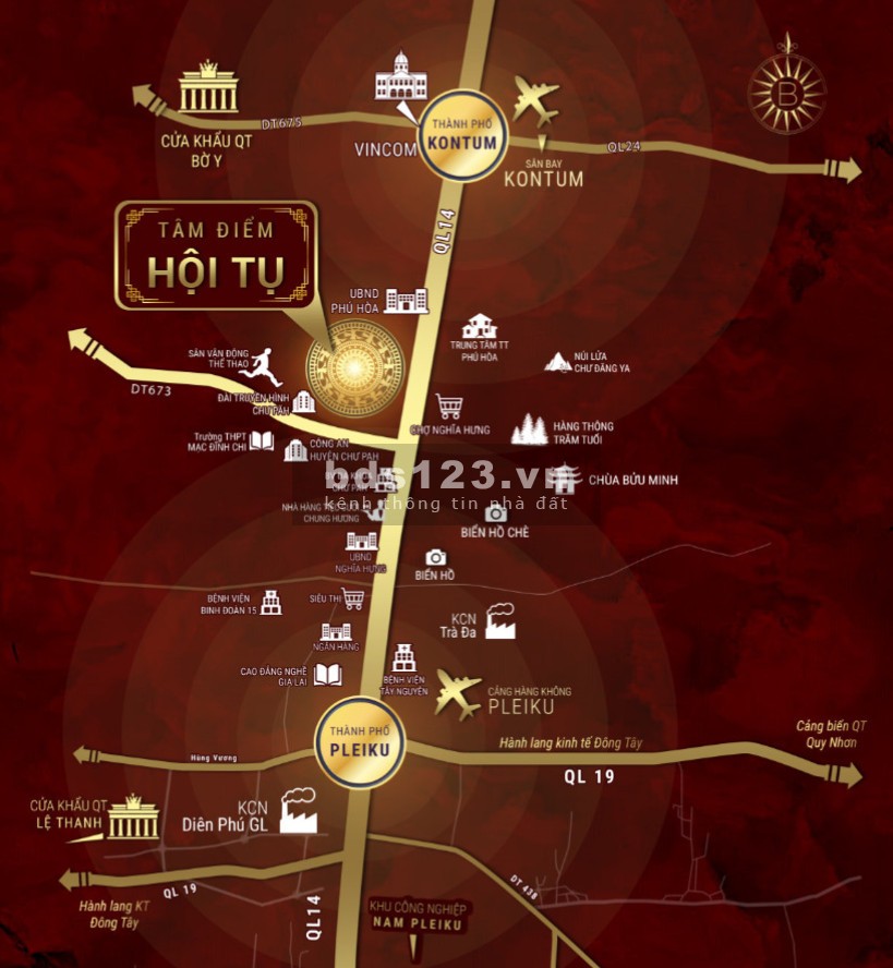 Đất Thị Trấn Phú Hòa Chư Păh-Phan Đình Phùng nối dài