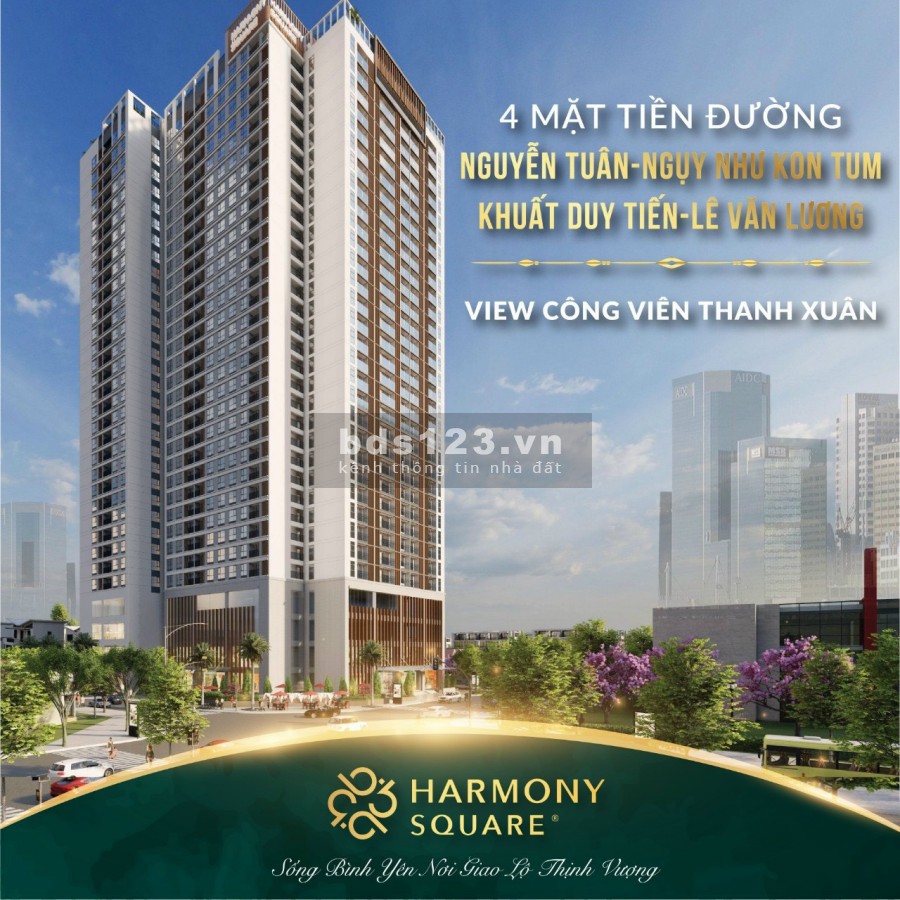 Cần bán căn 2 phòng ngủ 88m2, full nội thất. Dự án Harmony Square (DLC Complex)