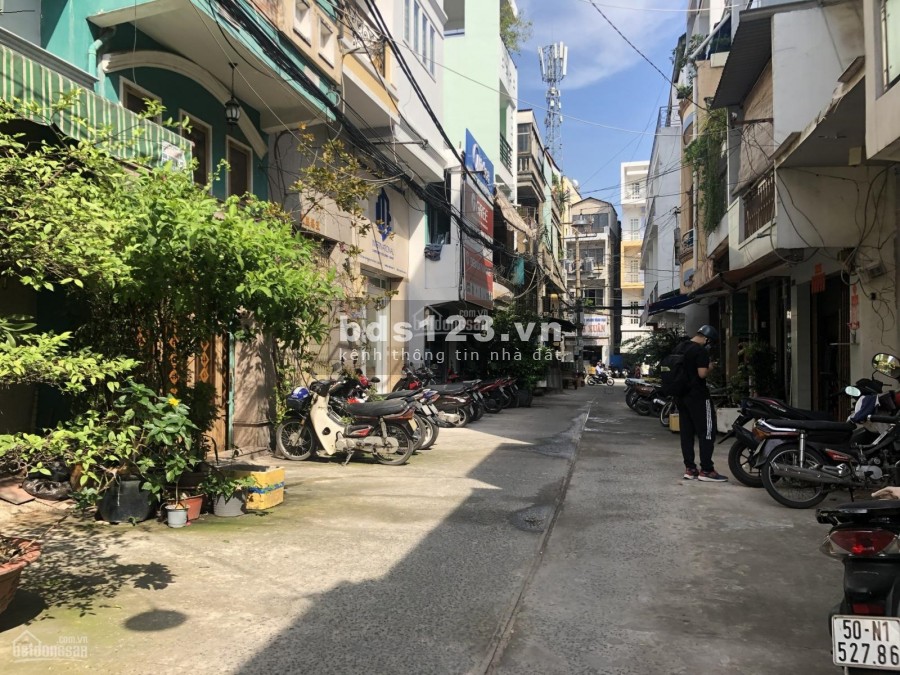 Mở xưởng khẩu trang cần BÁN GẤP Nhà HXH Hàn Hải Nguyên, Phường 2, Quận 11, 4PN,4WC, 4 Tầng, giá 4 tỷ 8