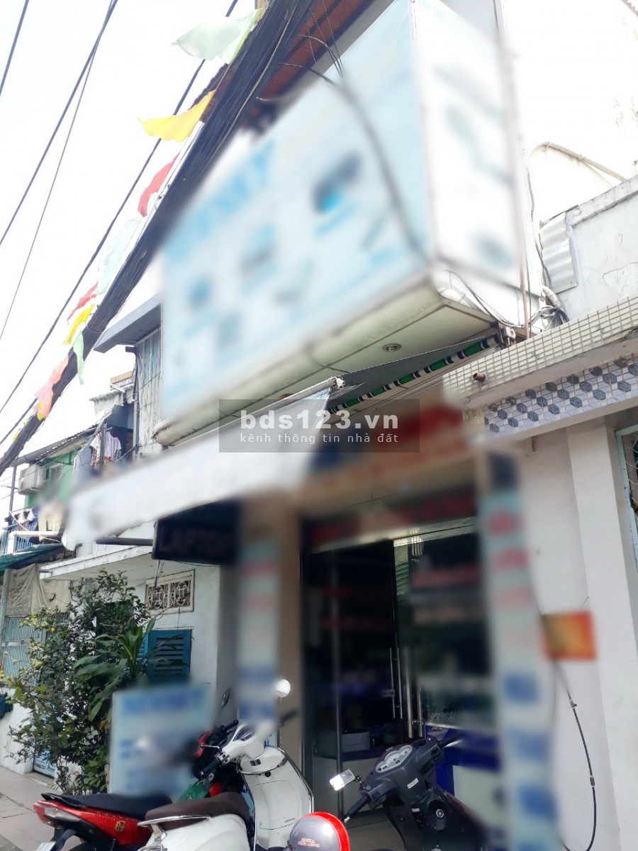 Cho thuê nhà (nở hậu/1lầu/ST) mặt tiền đường Ba Đình P9 Q8