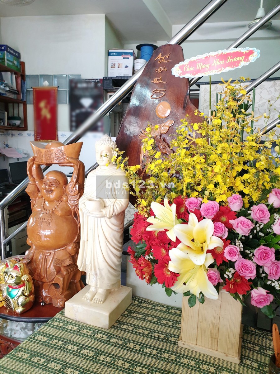 Cho thuê nhà (nở hậu/1lầu/ST) mặt tiền đường Ba Đình P9 Q8