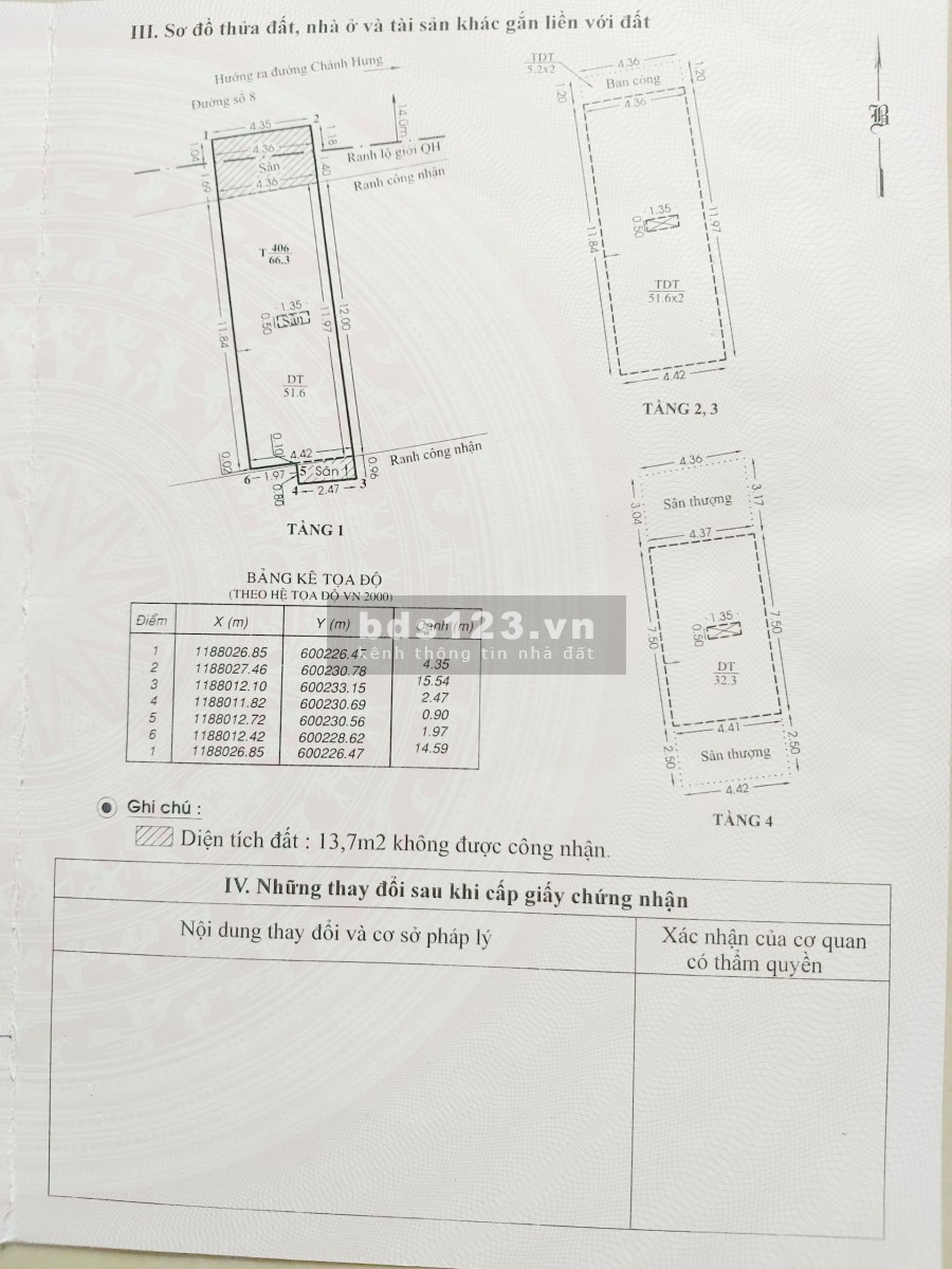 Nhà mặt tiền Bùi Điền Phường 5 Quận 8_4.36*15m - Mr Hà