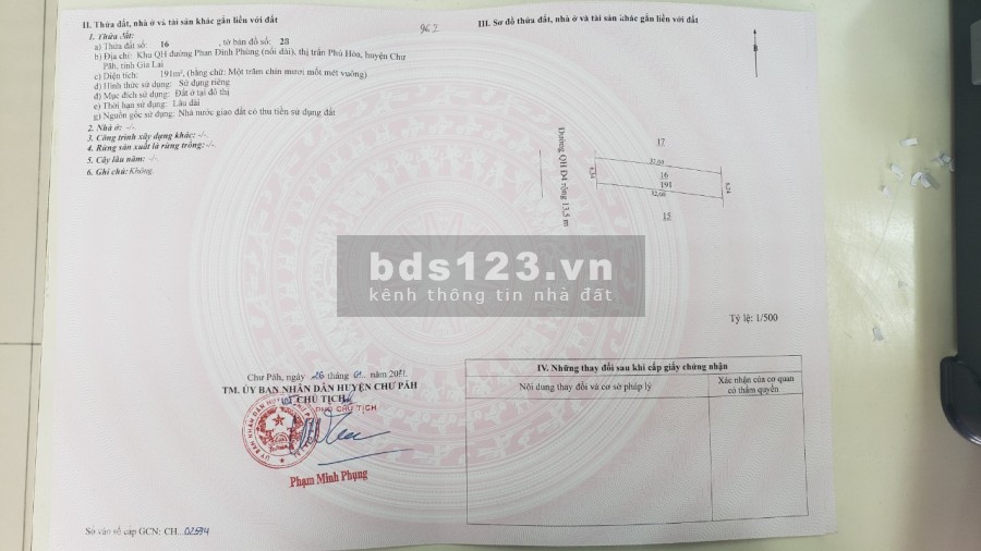 Đất Nền Chư Păh - Mỏ vàng đầu tư BĐS ven Pleiku chỉ 499tr/lô