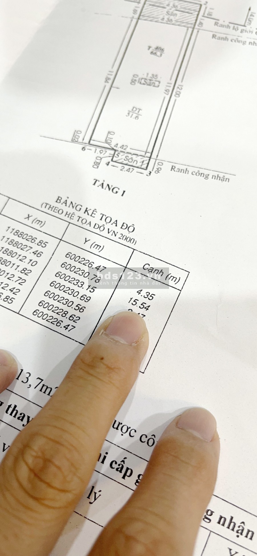Nhà mặt tiền Bùi Điền Phường 5 Quận 8_4.36*15m - Mr Hà